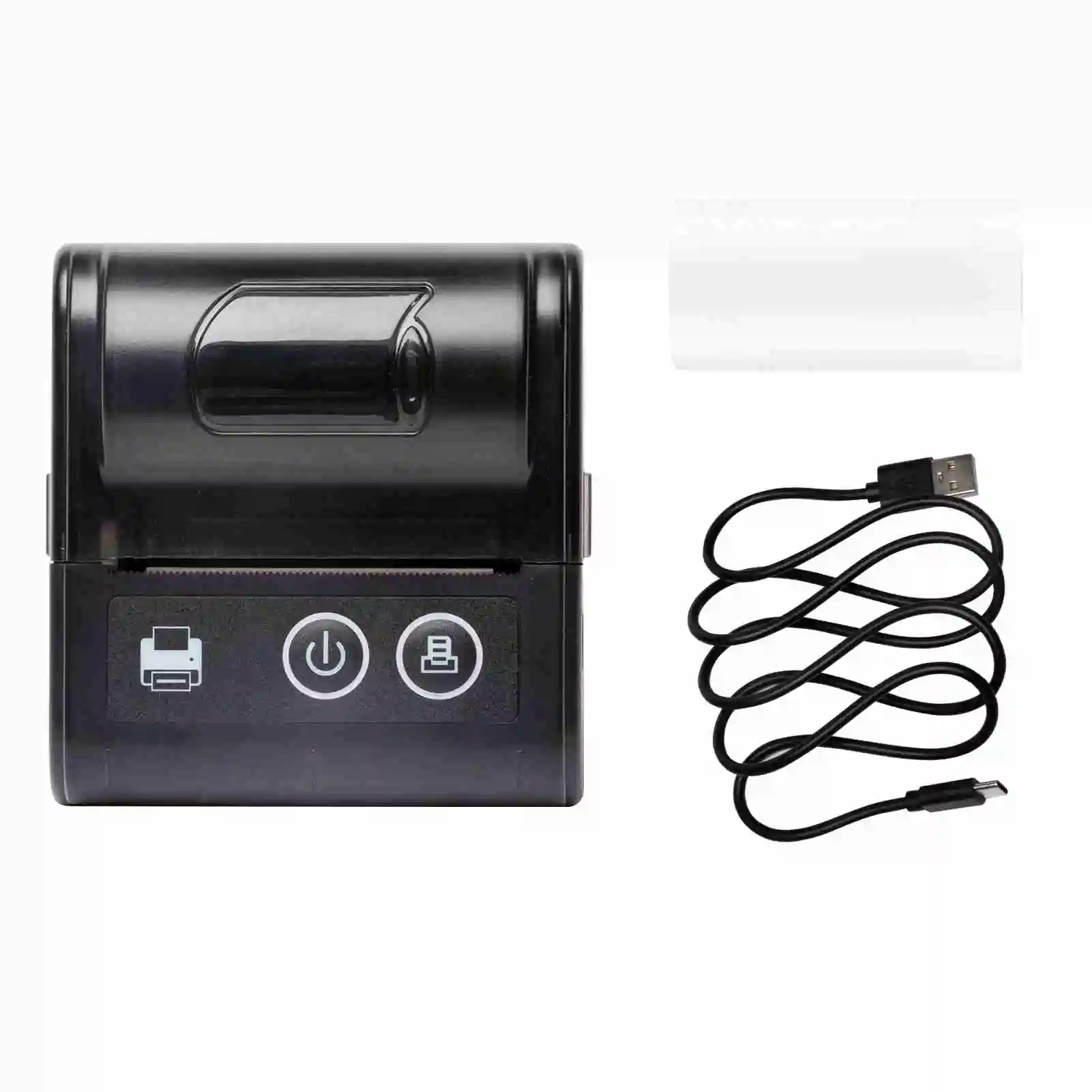 Портативный мини-термопринтер для чеков Соединение USB и BT 2 дюйма 57 мм