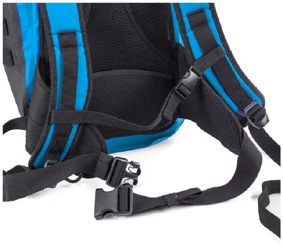 30L Waterproof Backpack Dry Bag Swimming Water Sports Adjustable Shoulder Strap Dry-Sack for Sailing Floating Boating Rafting