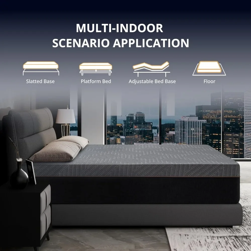 Матрас Queen охлаждающий медный гель сертифицированный CEPUR-US терапевтический