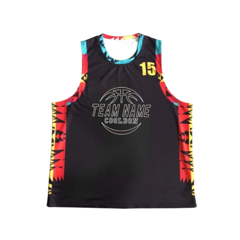 

New Design Sublimated Printing Reverse Basketbal Jersey
