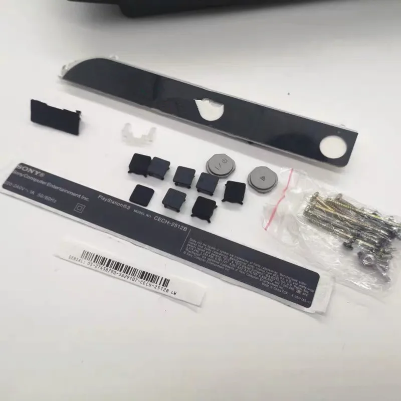 Черный белый Сменный Чехол с полным корпусом чехол для ps3 slim 2000 20XX 2500 консоли