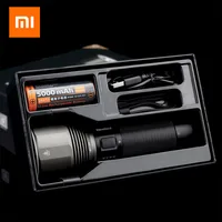 Xiaomi Nextool Rechargeable Flashlight 2000lm 380m 5Modes IPX7 Waterproof 5000mAh LED Light Type-C Seaching Torch For Camping Mi