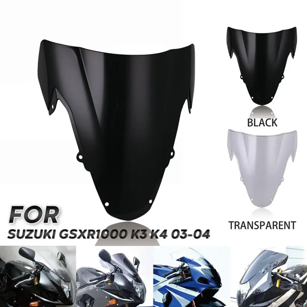 

Передний спойлер на лобовое стекло мотоцикла для телефона GSXR1000 K3 K4 2003-04, расширение лобового стекла, Аксессуары для мотоцикла