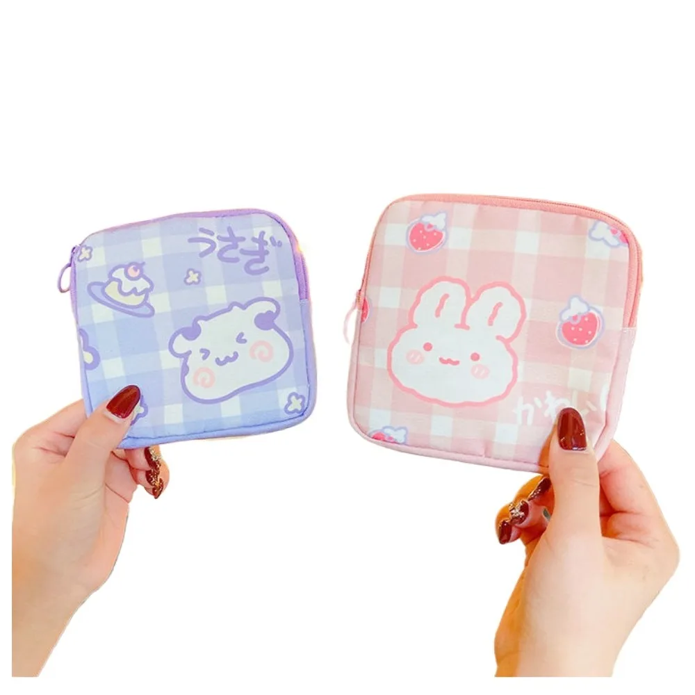 Для женщин и девочек Kawaii косметический тампон для макияжа медведь сумка салфеток