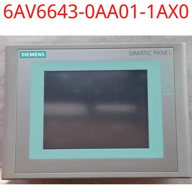 

used Siemens test ok real 6AV6643-0AA01-1AX0 SIMATIC TP 277 6" touch panel 5.7" TFT display 4 MB configuration memory, configura