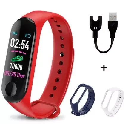 

Plus Smart Band Smart Watch Fitness Tracker Smart Bracelet Health Sleep Blood Pressure Heart Rate Monitor Wristband