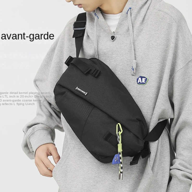 

Anti-Theft Crossbody Bag For Men Women Chest Bag Multifunction Panelled Waterproof Casual Male Messenger Shoulder Bags 2022 New
