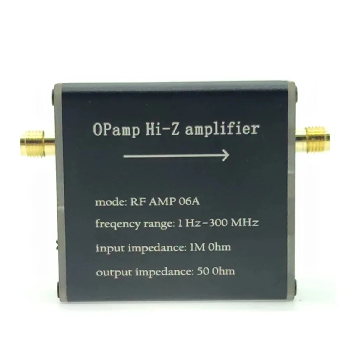 RF AMP 06A 1 Гц-300 МГц 50 Ом Усилитель с высоким импедансом подходит для устройств