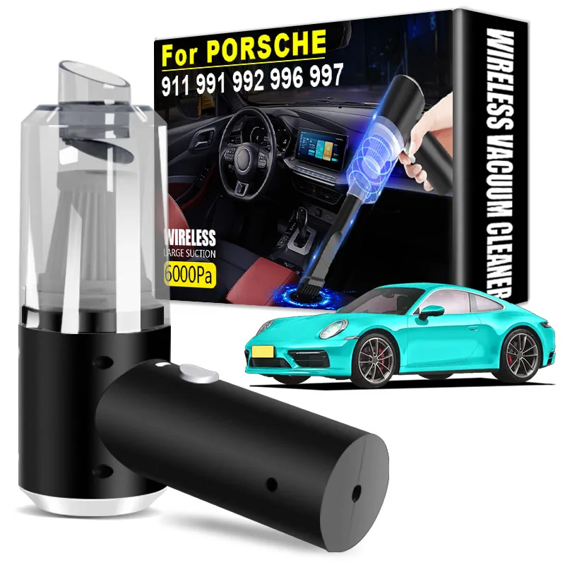 

Handheld Car Cordless Vacuum Cleaner for Car Cleaning Automotive Products Home Appliance Goods For Porsche 911 991 992 996 997