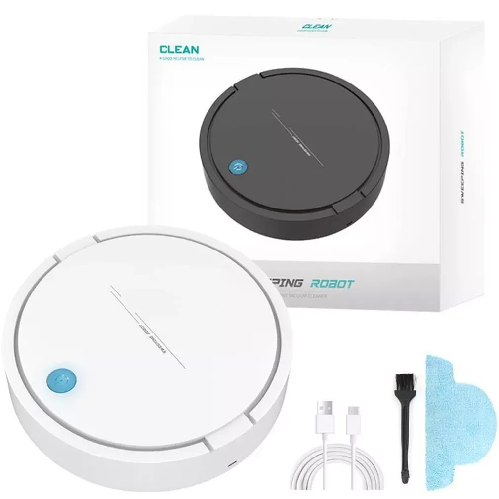 

NEW2023 Smart Robot Vacuum Cleaner USB Rechargeable Automatic Sweeping Mopping Robotic Vacuum Cleaner Machine