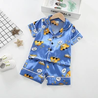 2022 summer childrens clothing sets boys girls cartoon short sleeve pants casual baby clothes 2 piece kids suits