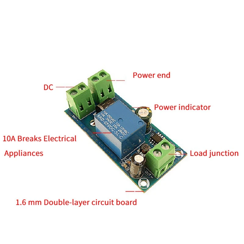 

5 шт., черные пластиковые батареи 2X3,7 в 18650, 4-контактный держатель для батарей, чехол с 5-48 В, общий аварийный преобразователь