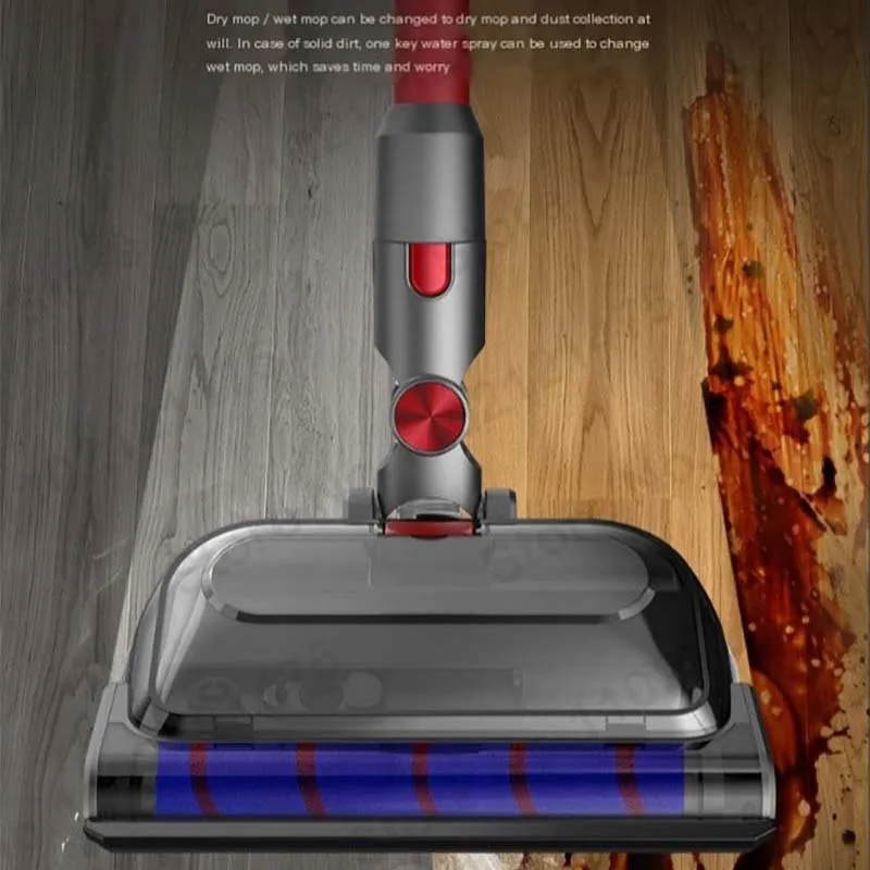 Моторизованная насадка для щетки аксессуары Dyson V7 V8 V10 V11 V15 резервуар воды Швабра