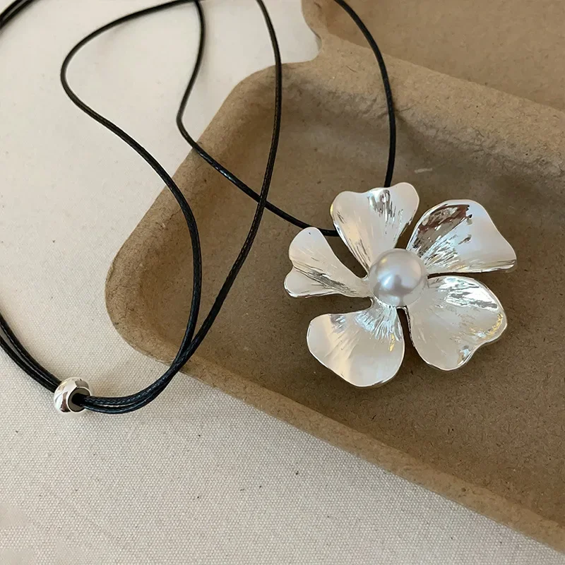 Уникальное регулируемое ожерелье с корейским жемчугом женское простое