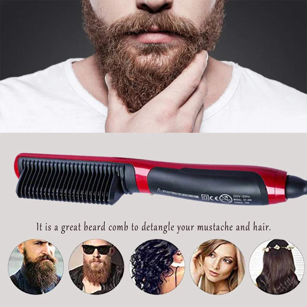 Hair Straightening Comb Electric Hairdressing Hair Pick Combers Para Hombres Hair Pick Combers Para Hombres Hair Straightener