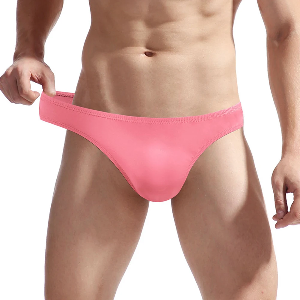 

Mens Elastic Briefs Jock Strap Underwear Breathable Underpants Trunks Jockstrap Briefs Scrotum Bulge Panties Erotic Lingerie