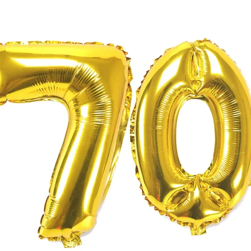 

Воздушные шары золотые 32 дюйма с цифрами 10-90 лет