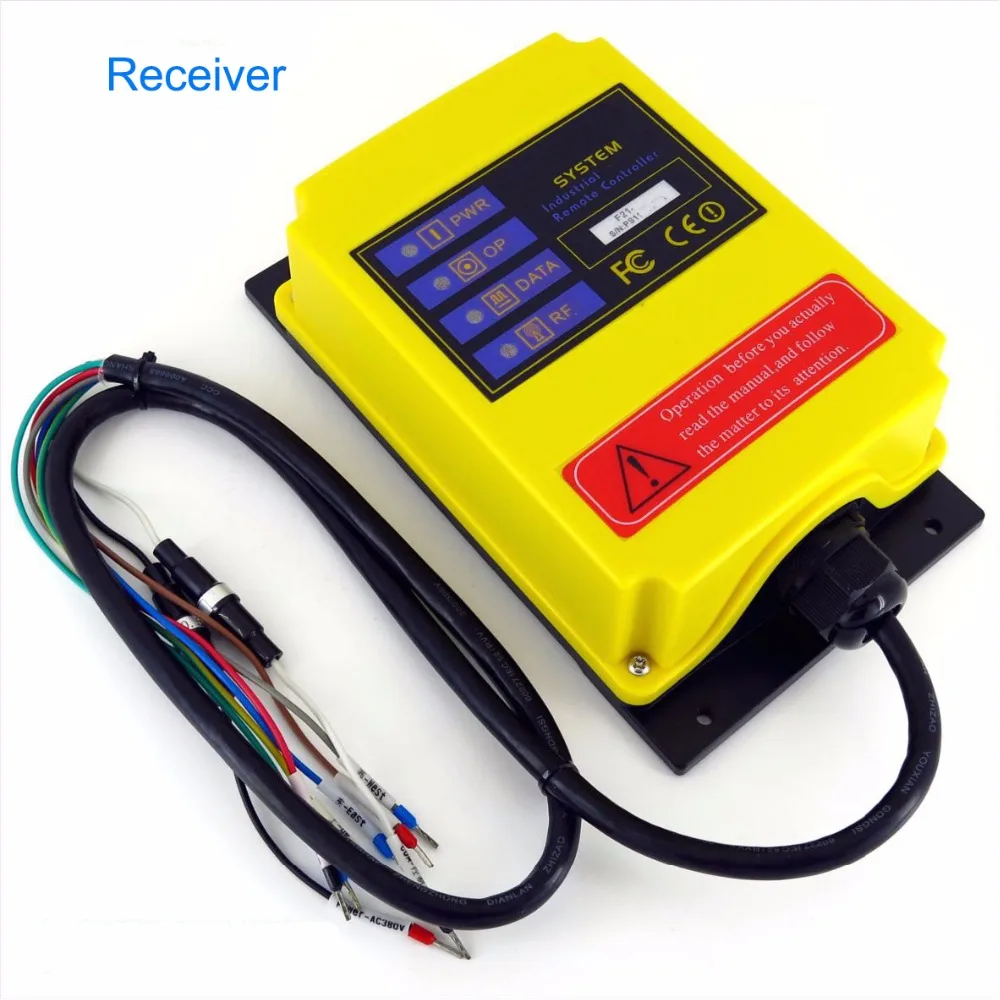 F21-4S 1 Transmitter + Receiver Industrial Remote Control Electric Hoist Controller Switches