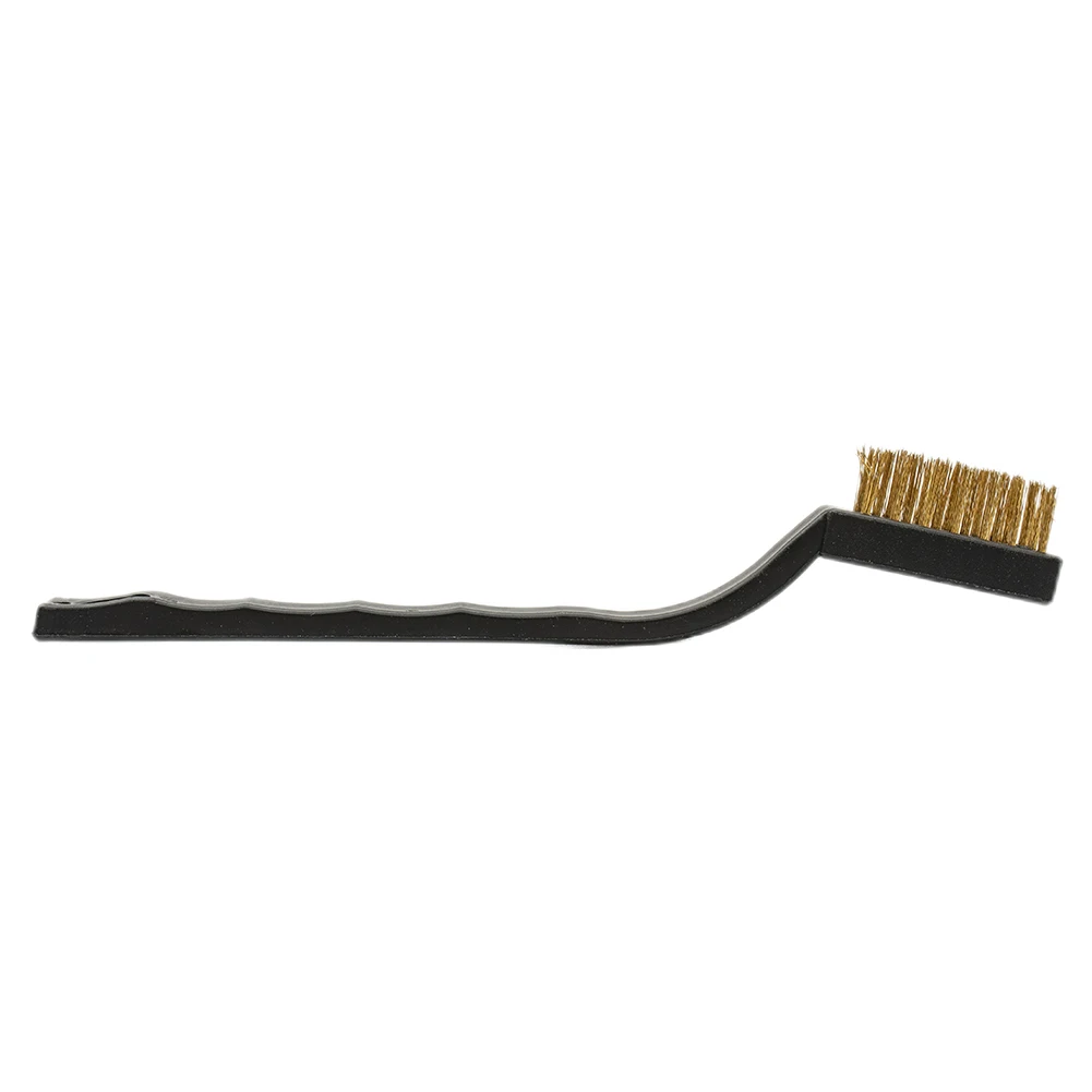 

Wire Brush Stainless Steel Cleaning 170mm 17cm Accessories Black DIY Derusting Welding Slag Tool Multi-function