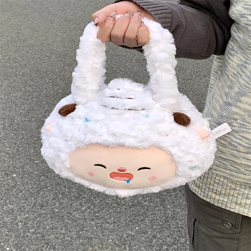 Подлинная приятная Коза и Большой Волк Weslie Tibbie Paddi плюшевая ручная сумка через