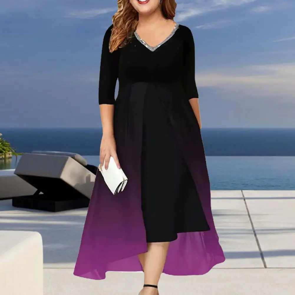 

African Dress For Women Autumn Fashion Dashiki Solid Color Vestido 2022 New Arrival Robe Elegant African Party Maxi Dress