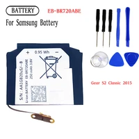 watch battery eb br720abe for samsung gear s2 classic sm r720 sm r732 r720 r732 replacement original batteries bateria