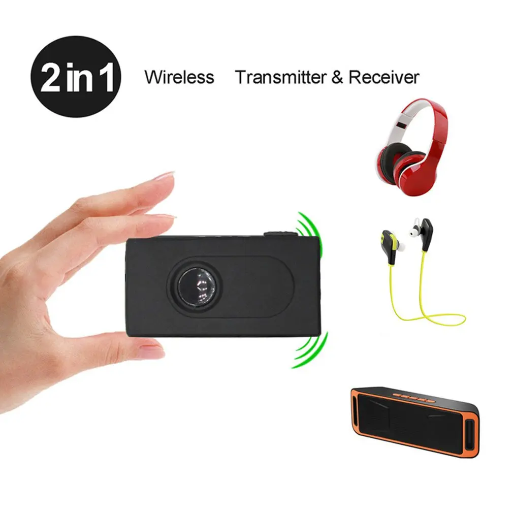 2 In 1 V4 Transmitter Receiver Wireless Stereo Adapter Music Audio |