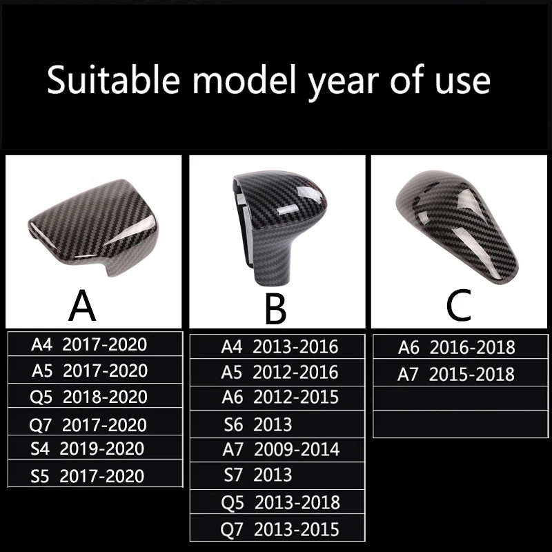 Углеродное волокно автомобильный Стайлинг ручка переключения передач наклейка