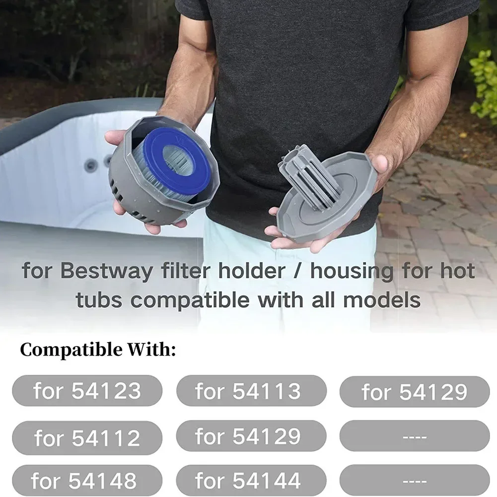 Фото Держатель для фильтрующего картриджа для бассейна InteX Lay-Z-Spa VIIntex VI Coleman SaluSpa, аксессуары для уличных бассейнов №1