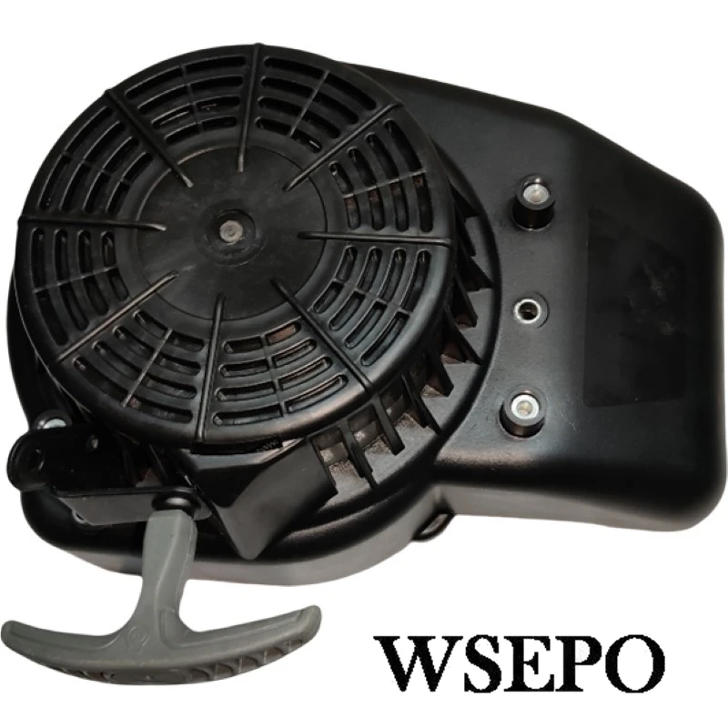 Высшее качество! Пусковое устройство с отдачей тяги в сборе 28200Z02051035 подходит для 4-тактного воздушного охлаждающего газового двигателя EA190V, используется для очистителя газового двигателя