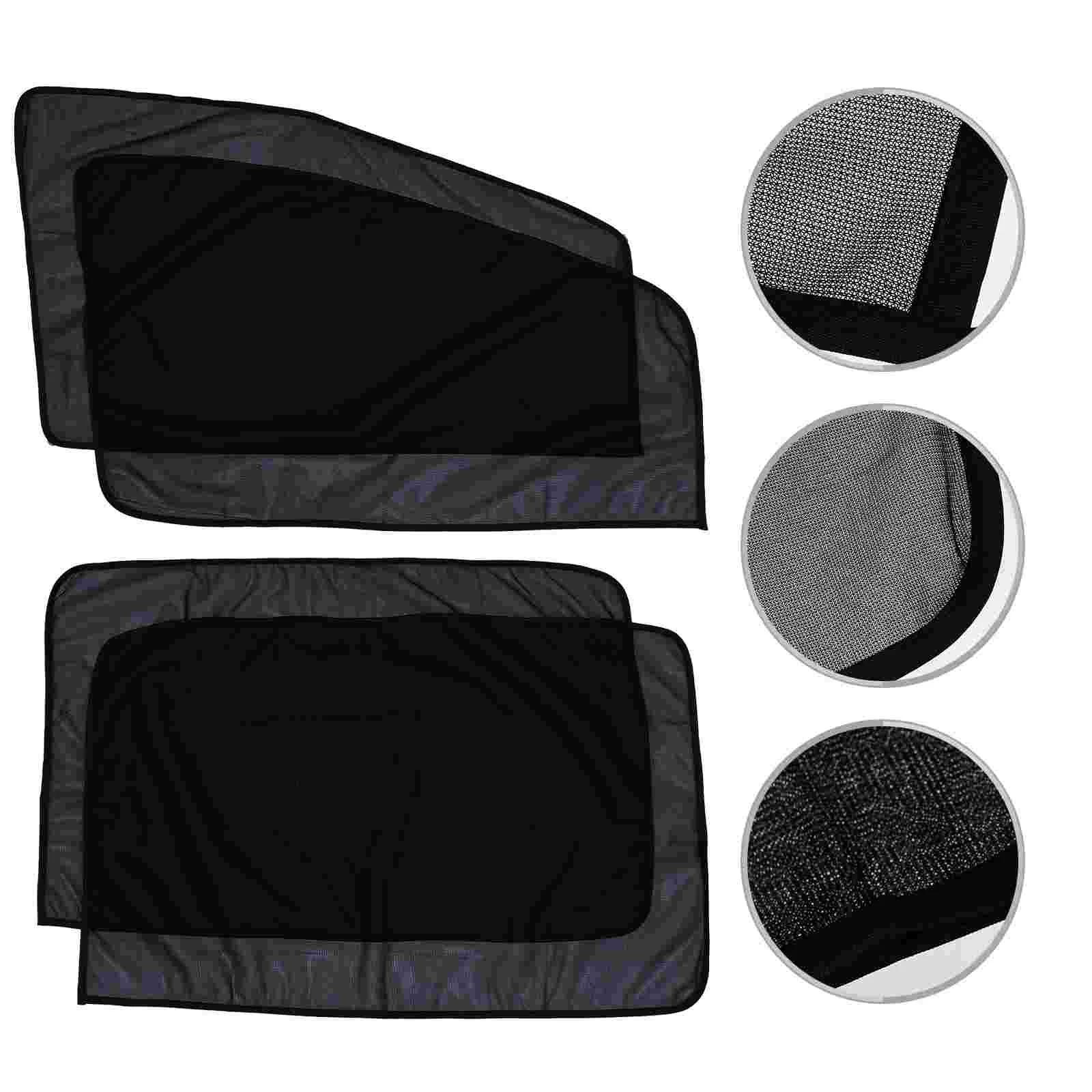 

1 комплект солнцезащитных занавесок, магнитные безопасные солнцезащитные занавески s, автомобильные оконные занавески s для автомобиля