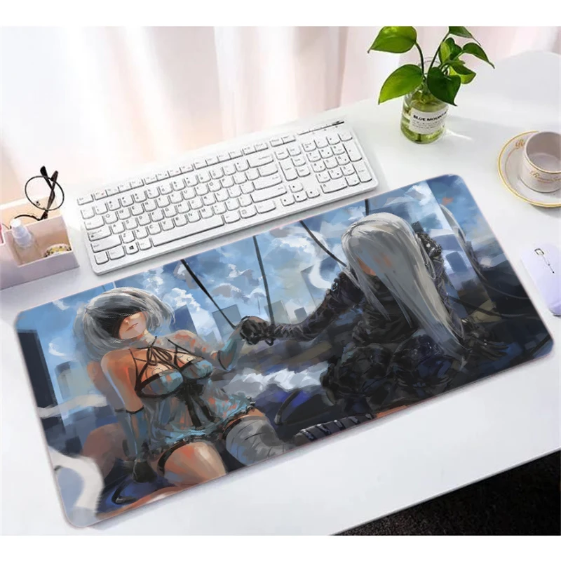 

Большой коврик для мыши с привлекательной большой грудью для девочек, аксессуары для ноутбука, игровой настольный компьютерный коврик для ...