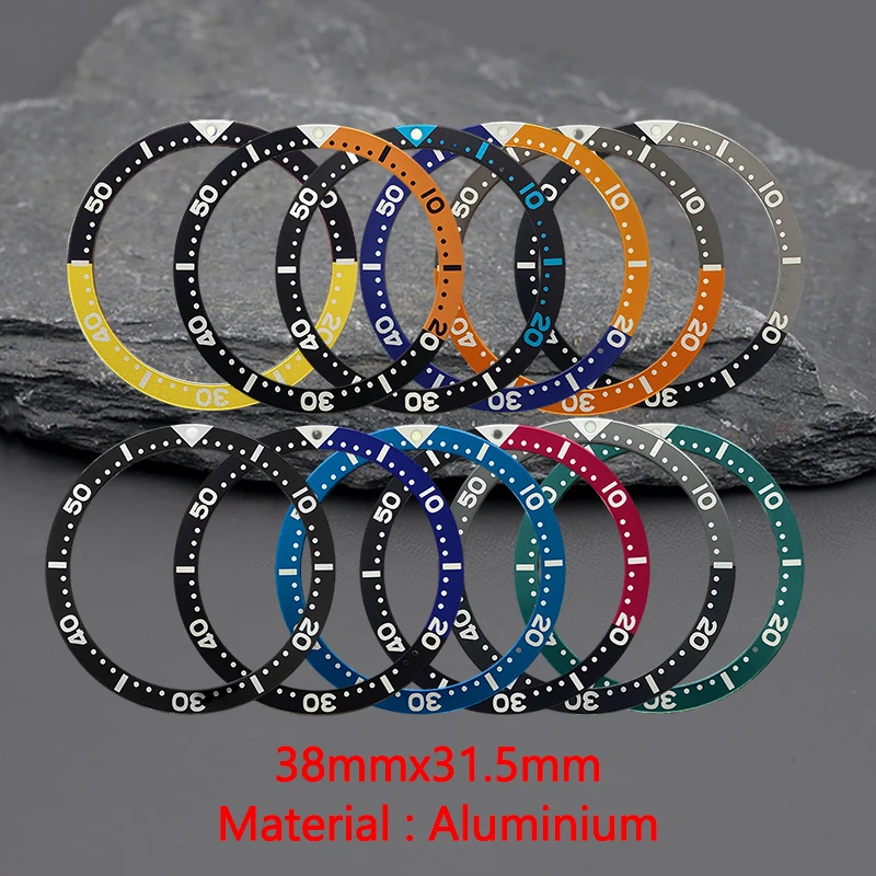 Алюминиевый безель для часов подходит Sub Seiko SKX007 корпуса NH35 NH36 корпус 38*31 5 мм