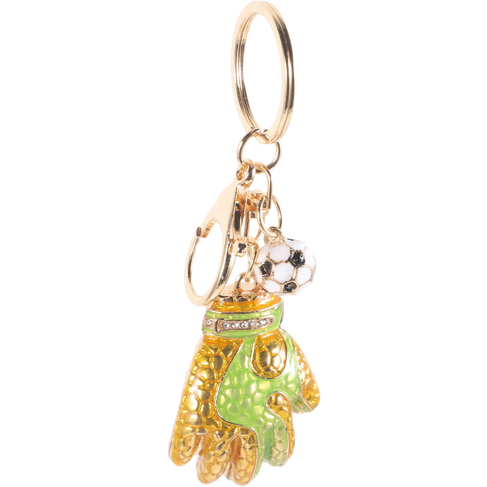 

Car Keychain Bag Pendant Purse Ring Glove Shaped Hanging Chain for Decoration