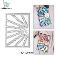 inlovearts craft hole rectangle frames metal cutting dies cut background stencil mold scrapbook album paper card craft embossing