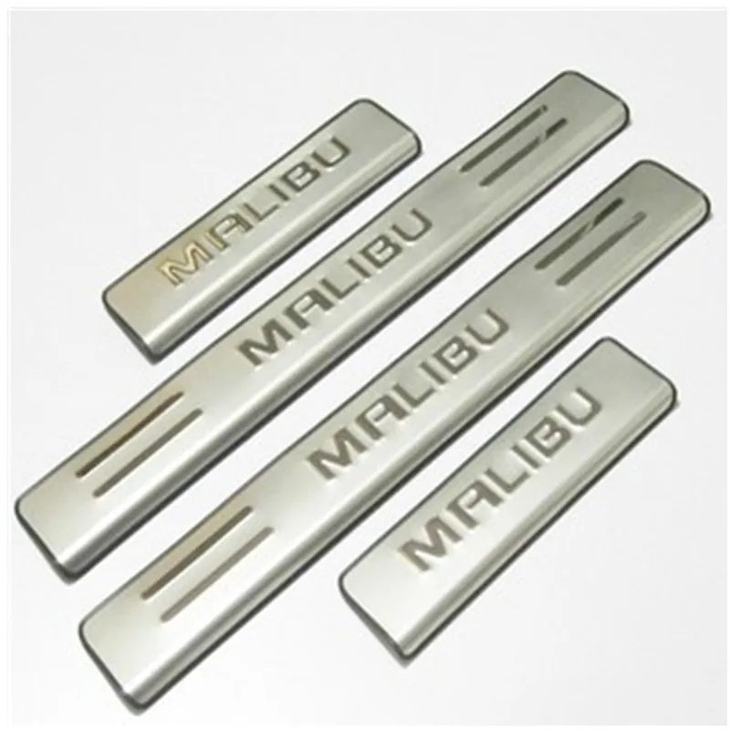 

Stainless Steel Scuff Plate/Door Sill Outside Welcome Pedal Protector Guard Car Styling Cover for 2012-2020 Chevrolet MALIBU