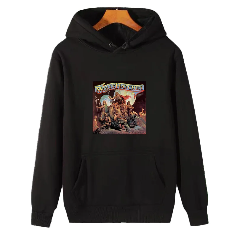 Толстовка с капюшоном и принтом Молли топор кокеттин аварией жесткая рок-группа