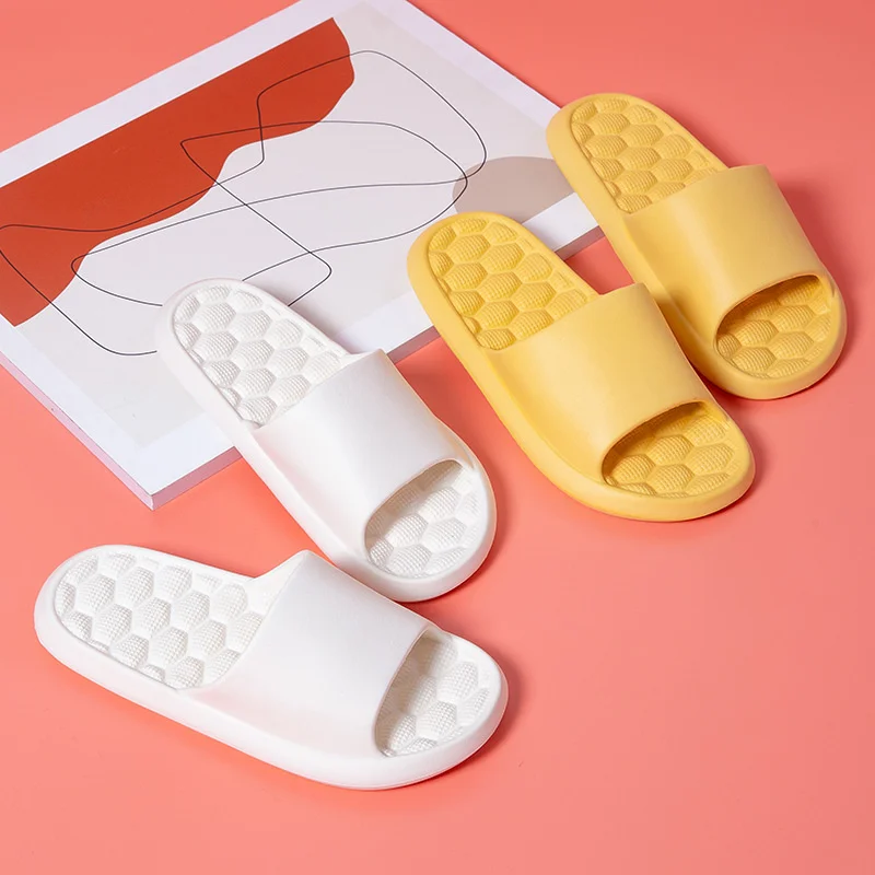 Women's Slippers 2023 New Home Massage Comfortable Indoor EVA Couples Smooth Slippers