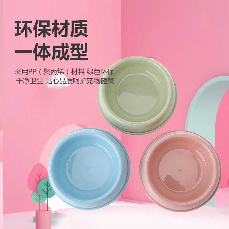 

Аксессуары для домашних животных, большие пластиковые приборы для еды собак и кошек