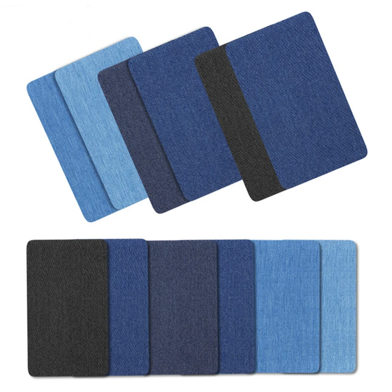 1 шт. самоклеящиеся нашивки из джинсовой ткани |