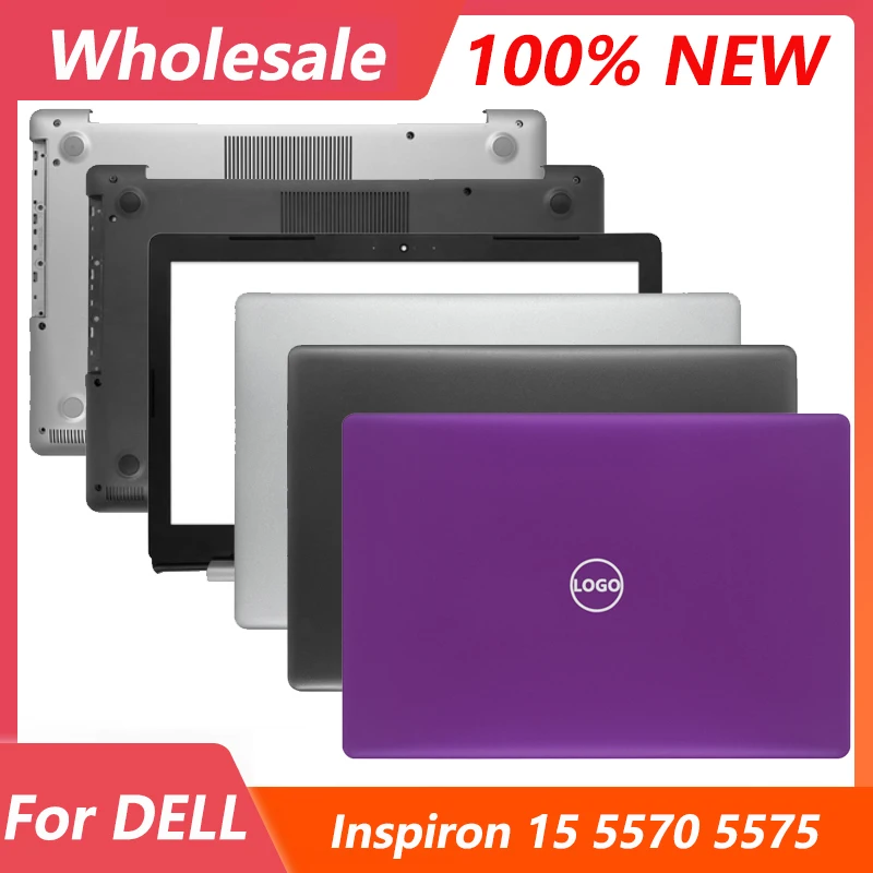 New For Dell Inspiron 15 5000 5570 5575 Laptop LCD Screen Back Cover/Front Bezel/Lower Bottom Case Housing Cover 15.6 Inch