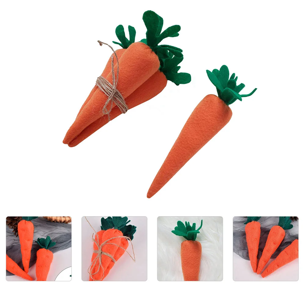 

Carrot Easter Party Fake Vegetables Artificial Simulation Model Carrots Fruits Statue Ornament Ornaments Decorationclothprops