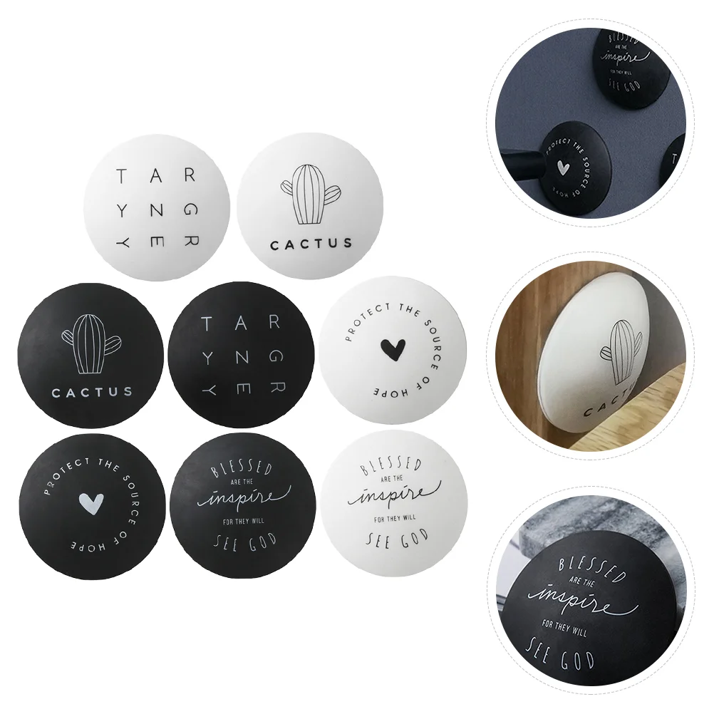 

Door Wall Knob Bumper Guard Padbumpers Pads Protector Stopper Collision Shield Handle Avoidance Dnob Adhesive Doors Self Rubber