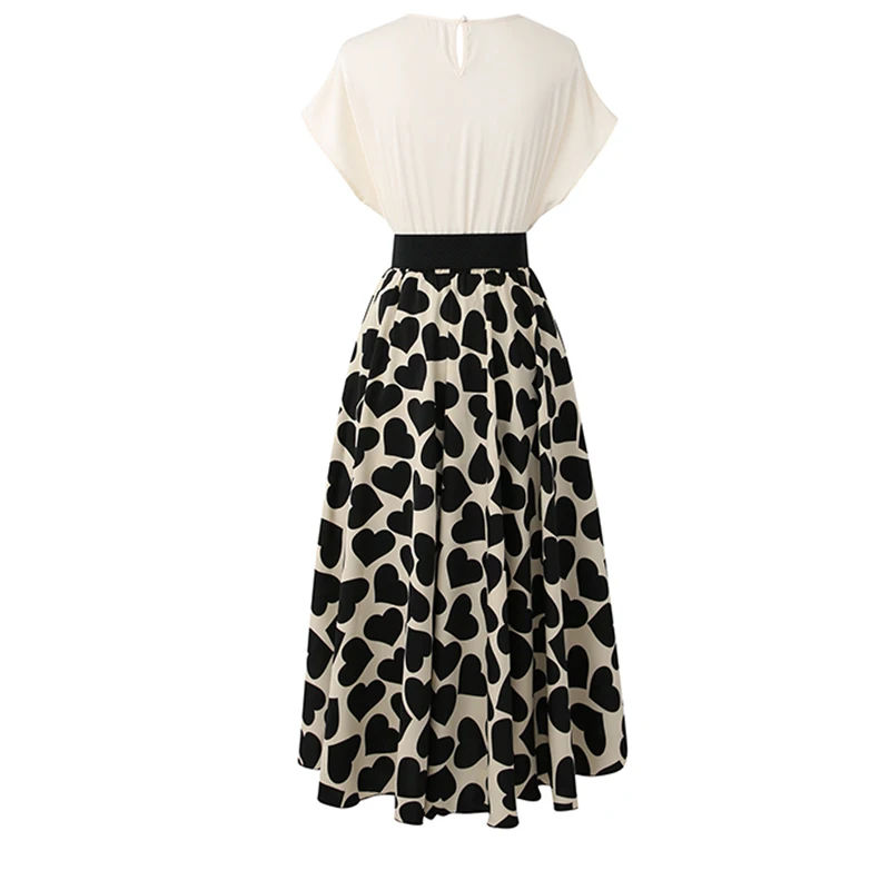 

Women's Shirt Two Piece Suit Summer Foreign Style High Waist A-line Skirts Suits Sets Korean Fashion Office Lady Casual Clothes