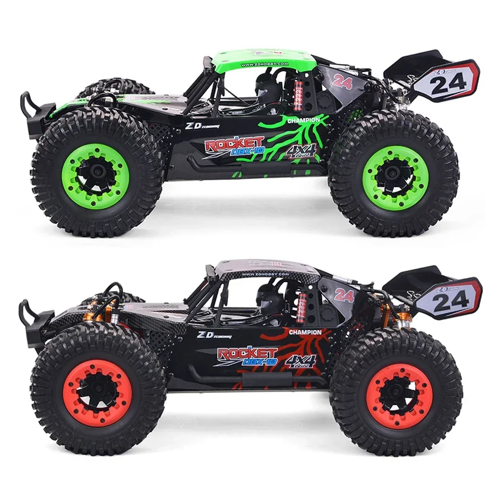 ZD Racing ROCKET DBX-10 1/10 RC Car Desert Truck 4WD RTR Рама дистанционного управления Внедорожный багги