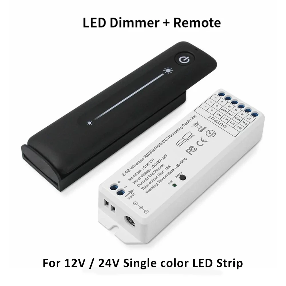 

Беспроводной диммер MJJC для одноцветных LED лент