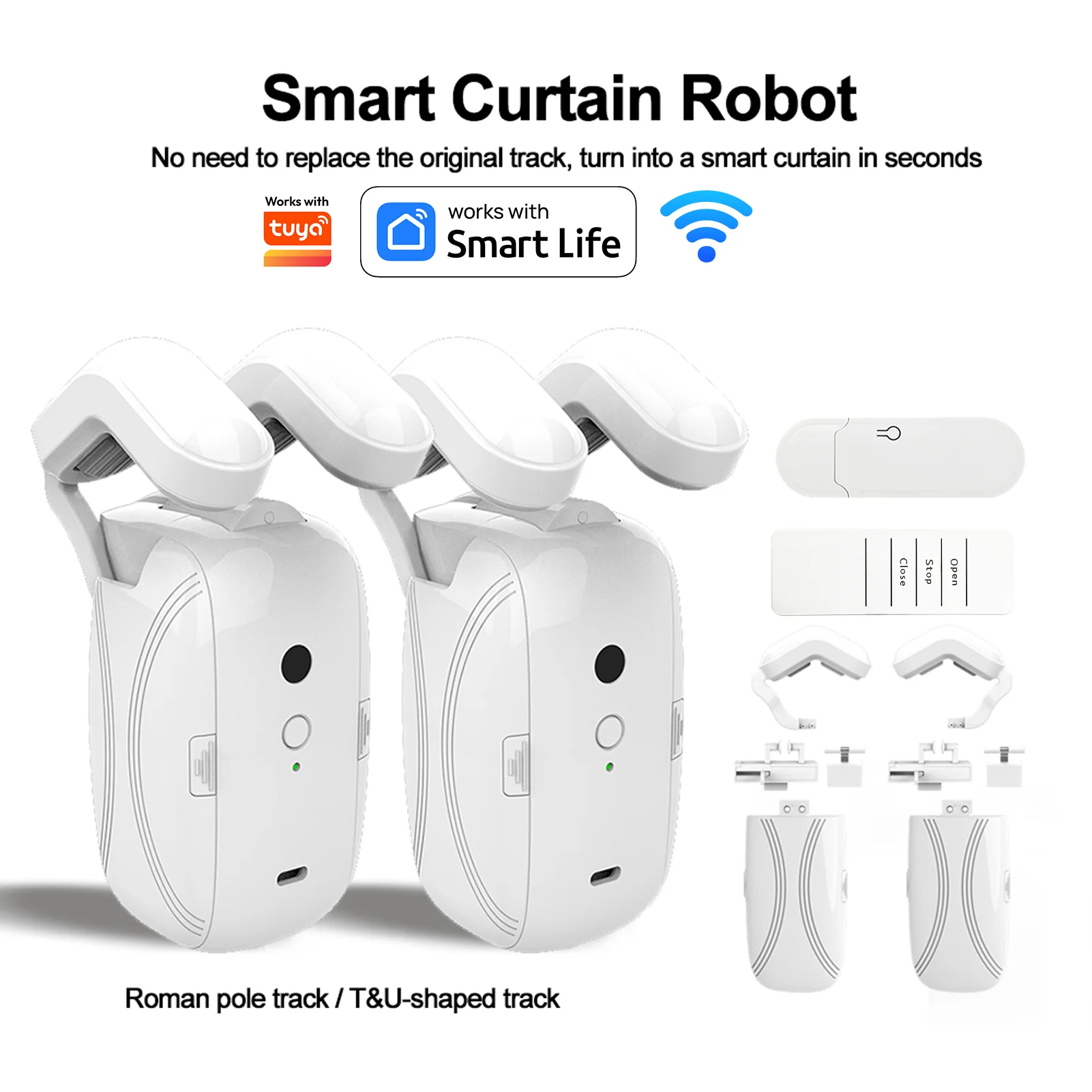 

Умный автоматический механизм открытия штор Avatarbot