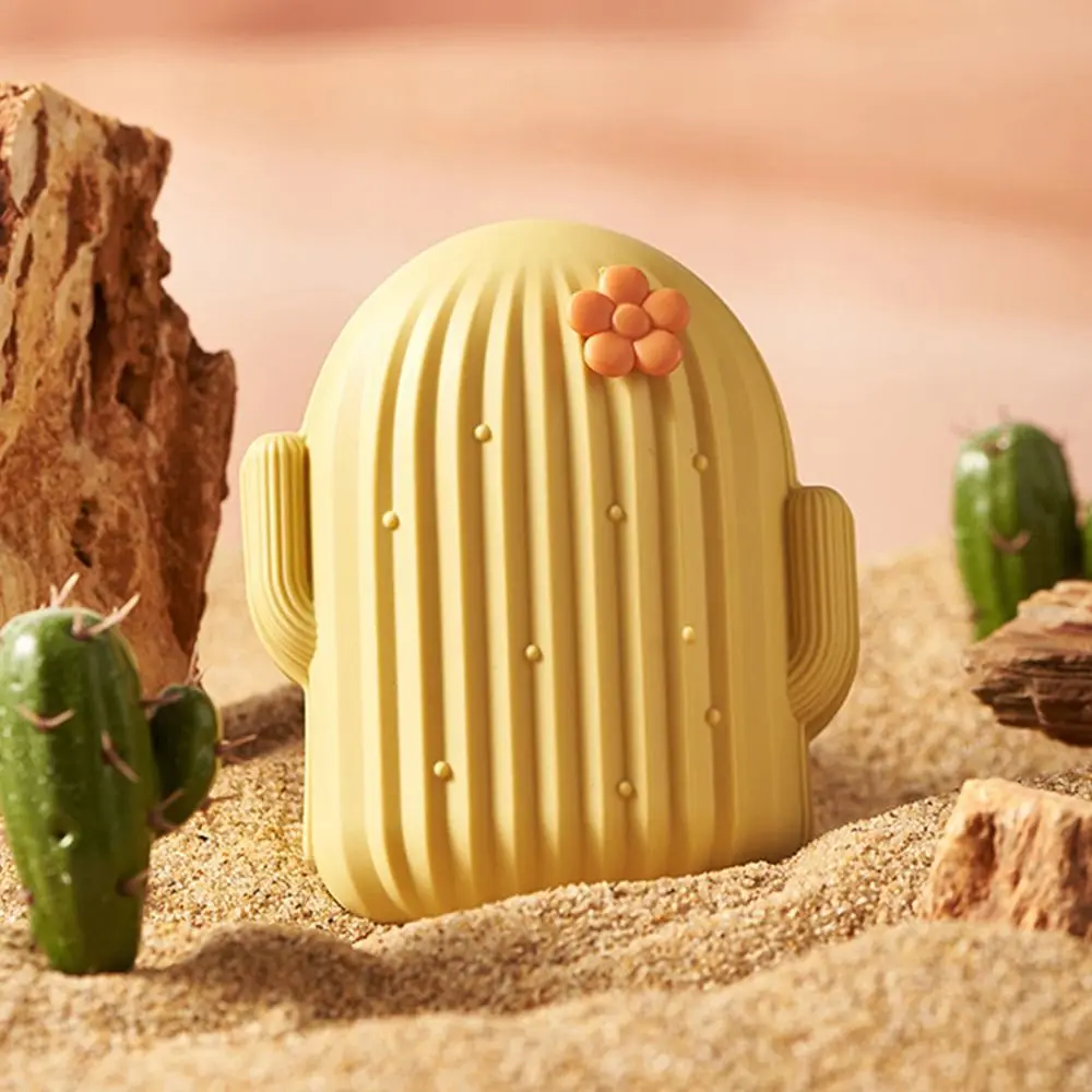 

Travel Portable Cactus Shape With Lid Home Bathroom Soap Drain Box