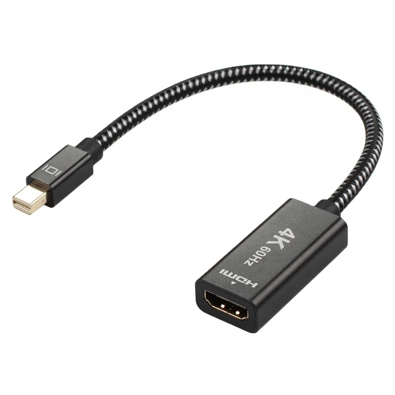 Переходник Mini DisplayPort-HDMI-совместимый с DP(Thunderbolt) на HDMI2.0 переходник 4K 60 Гц адаптер