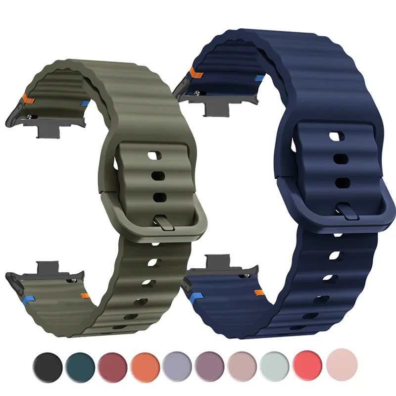 Фото Силиконовые ремешки LOOP для Xiaomi Redmi Watch 6 5 4, аксессуары для спорта, дышащий браслет, ремешок для Mi Band 8/9 Pro 9Pro. №1